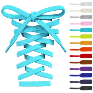 Lacets de chaussures personnalisés de haute qualité, paire, vibrants, durables, sans nœuds, élastiques, lumineux, sport, ronds, plats, options en gros - Product Image 6