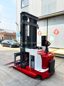 Ba chiều điện xe nâng thủy lực Stacker đạt xe tải hẹp lối đi kho 1.5/2 tấn 7/8/9M Ba bên VNA xe nâng - Product Image 4