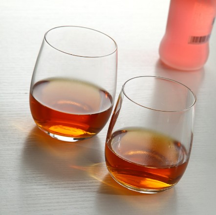 Simple Wine Glass Cup Home Cold Drink Glass Juice Bubble Drink Water Glass Cup