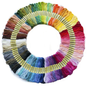 Chất Lượng Cao 100/Bộ 8M 447 Màu Sắc Dệt Xiên Xỉa Chỉ Thêu Tự Làm Tay Cross Stitch Đan Chỉ May - Product Image 4