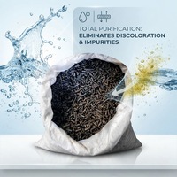 Charbon actif en granulés de haute capacité d'adsorption élimine efficacement les gaz malodorants, le toluène, le xylène et les phénols dans les gaz d'échappement.