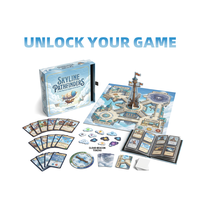 Robustes Sky Terraces Brettspiel-Set mit Verschleißfesten Spielsteinen & Verstärkter Box für Langlebigen Familieneinsatz Spielkarten