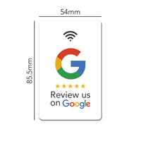 Nouveau produit : Carte programmable Google Reviews RFID NFC 213 215 216