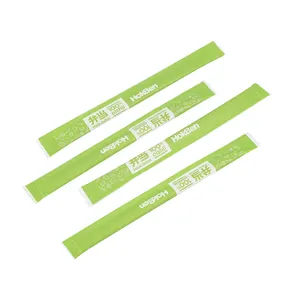 Chinese Wholesale Chopstick Paper Wrapped High Quality 100% Nature Bamboo Disposable Chopsticks