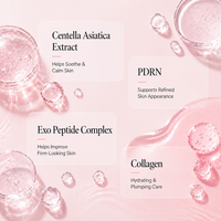 Sérum Visage Hydratant et Raffermissant de Nuit à l'ADN de Saumon, Centella Asiatica, PDRN et Niacinamide, Marque Blanche, pour Tous Types de Peaux