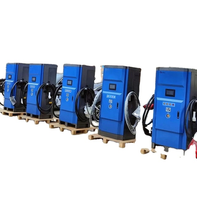 120kw EV DC Fast Charger Station CCS1 CCS2 Gbt Chademo Charging Pile