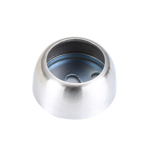 HANFENG Stainless Steel Pipe Flange Base 304 Thickened Rod Bracket For <b>Wardrobe</b> Towel Rack <b>Hardware</b> Connector - Product Image 5