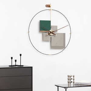 Reloj de Pared Grande Redondo de Cuarzo con Pilas, Decoración de Gran Tamaño para Sala de Estar - Product Image 4