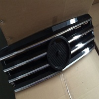 Calandre noire en matériau abs, Grille de radiateur avant adapté à la Mercedes Benz classe C Sport année 1994 à 2000, W202