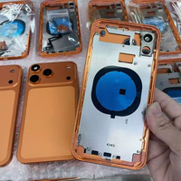 Coques arrière de téléphone portable XR à 17 PRO, 11 à 17Pro, X XS MAX à 17 Pro MAX, boîtiers pour iPhone, coques arrière pour Apple, batterie