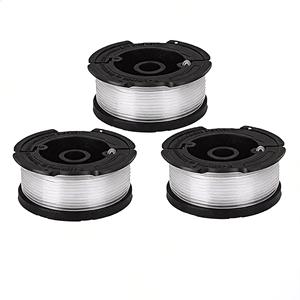 AF-100 3 Piezas Hilo de Repuesto para Desbrozadora Black&Decker GH900 LST220 MTC 220 OD 0.065" 1.6mm 30FT AF1003ZP - Product Image 1