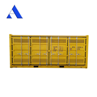 Conteneur de stockage de produits chimiques ACE de 20 pieds avec porte latérale ouverte pour marchandises dangereuses, conteneur d'expédition de 20 pieds à vendre