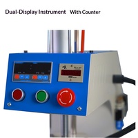 Presse à chapeaux pneumatique entièrement automatique (Modèle DX-Automatic) pour transfert thermique, impression de logos, gaufrage et pose de strass