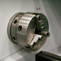 Tour à métaux automatique CNC CK6140 à lit plat horizontal, 3 axes, tour à métaux automatique à 4 stations, petite tour à métaux CNC