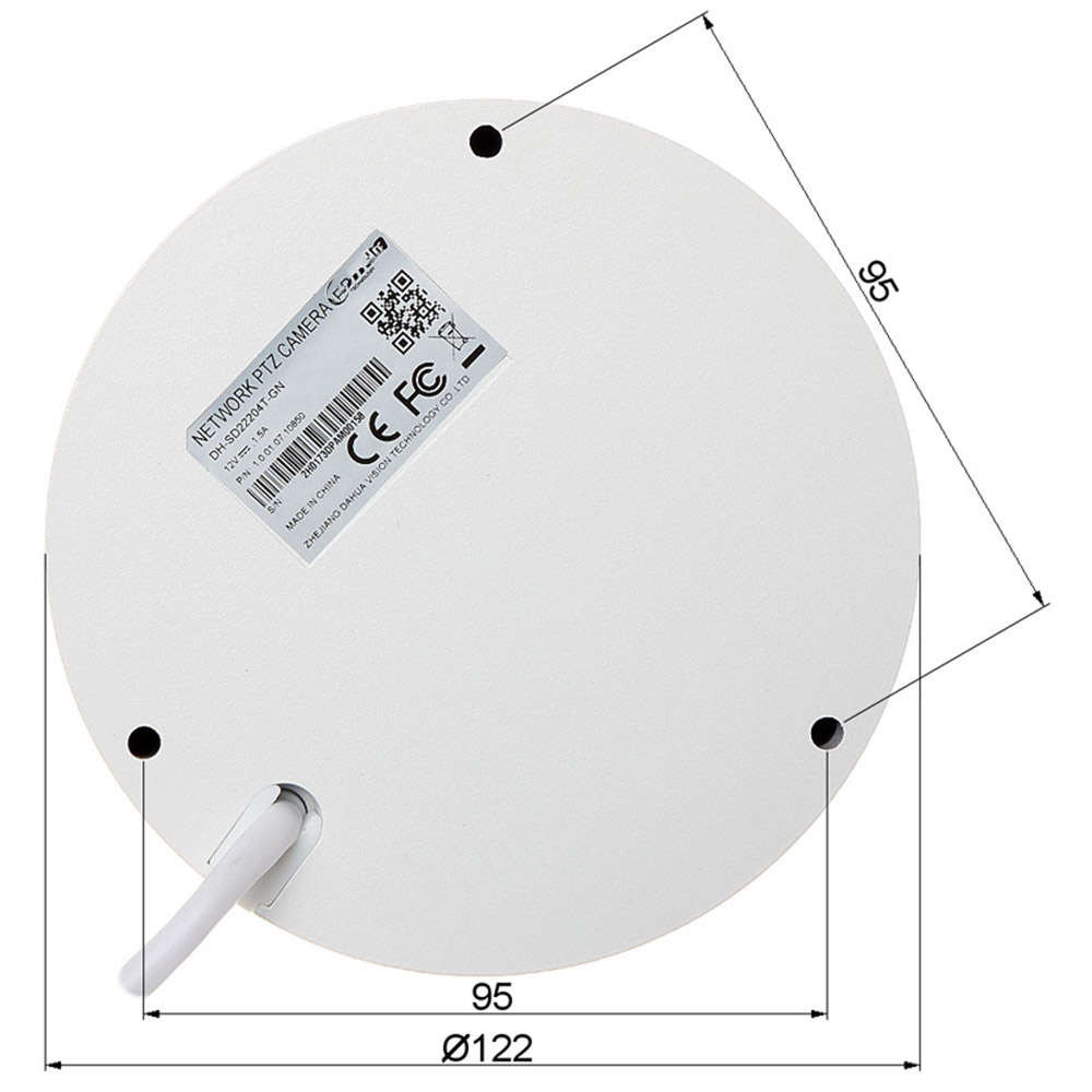 SD22404T-GN 4MP 4x PTZ Network Camera Mini Speed dome DH original