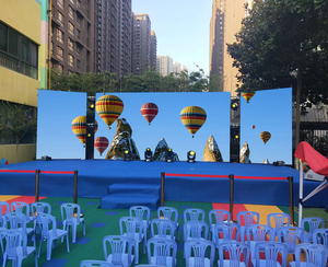 Mur d'affichage LED extérieur P2.976 pour la <span class=keywords><strong>location</strong></span>, fréquence de rafraîchissement 3840Hz, résolution 8K, HDR10+, étanchéité IP65, angle de vision frontal 170° - Product Image 4