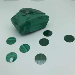 Fabriek Natuurlijke Edelsteen Horloges Wijzerplaat <span class=keywords><strong>Product</strong></span> Natuurlijke Malachiet Wijzerplaat Voor Horloge Custom - Product Image 2