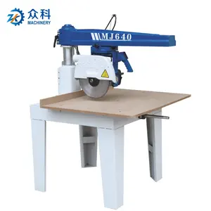 ZK Radial Arm Saw MJ640 For Sell Wood Cutting Arm Saw Machine