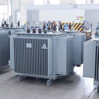Transformateur immergé dans l'huile MingZheng S13 MV&HV 11kv/0.4kv triphasé 125kVA 400kVA 1000kVA avec certification CE entièrement étanche
