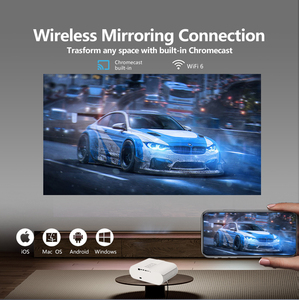 4K Laser Ngoài Trời Điện Thoại Di Động Pocket Chiếu Mini Video 30000 Lumens 1080P Google TV Chiếu Rạp Hát Tại Nhà - Product Image 3