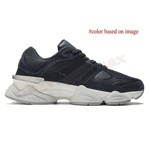 Baskets Chunky NB9060 Little Elephant Hoof à Semelle Épaisse en Cuir Véritable avec Fermeture à Boucle Rotative et Rehaussement Intégré - Product Image 1