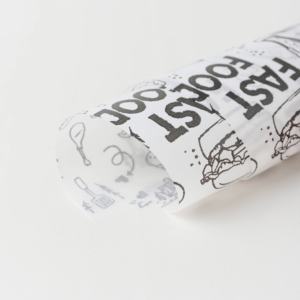 Feuilles de cuisson personnalisées imprimées d'un seul côté, 40 g/m², résistantes, découpées sur mesure, papier de cuisson pour la cuisson de pizzas - Product Image 5