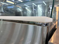 Équipement de réfrigération en acier inoxydable de cuisine commerciale comptoir de table Tube de cuivre Pizza Prep Salad Bar réfrigérateur
