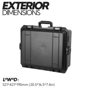 Boîtier en plastique dur d'usine avec <span class=keywords><strong>valise</strong></span> <span class=keywords><strong>à</strong></span> <span class=keywords><strong>outils</strong></span> étanche IP67 portable <span class=keywords><strong>valise</strong></span> de protection pour boîte <span class=keywords><strong>à</strong></span> <span class=keywords><strong>outils</strong></span> d'équipement de pistolet - Product Image 3