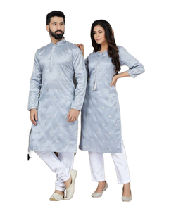New Trending Muslim Abaya Dress for <b>Men</b> in Modest Muslimah Styling Long Sleeve Cotton Anti-static Breathable <b>Thobe</b> - Product Image 1