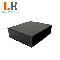 Boîtier électronique en aluminium 44*152*200mm Boîtier d'instrument Boîtier en aluminium Dissipateur thermique Boîtier d'amplificateur de puissance en aluminium