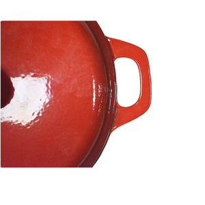 Casserole en <span class=keywords><strong>fonte</strong></span> émaillée de <span class=keywords><strong>30</strong></span>,5 <span class=keywords><strong>cm</strong></span>, robuste, pour la cuisine, avec couvercle - Product Image 4