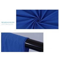 Toile de fond chroma key sans couture 3x6m de couleur unie pour photographie et streaming vidéo – Écrans verts, bleus, noirs, blancs – Arrière-plans virtuels