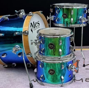 Batería <span class=keywords><strong>de</strong></span> Jazz Acústica <span class=keywords><strong>de</strong></span> Calidad Premium con Herrajes Duraderos y Sonido Superior para Músicos Profesionales - Product Image 4