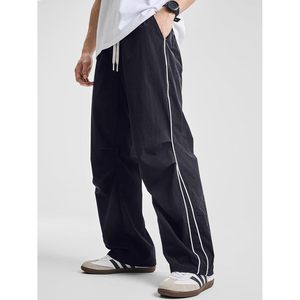 Pantalones Parachute Holgados para Hombre FOXA, Pantalones Urbanos de Pierna Ancha de Secado Rápido - Product Image 5