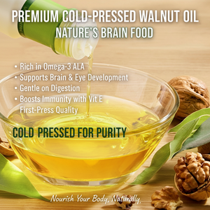 น้ำมันวอลนัทบริสุทธิ์จากธรรมชาติ ยี่ห้อ Best Nature's Cosmetics ออร์แกนิค สกัดเย็น ไม่ผ่านการกลั่น – บำรุงผิวให้เปล่งปลั่ง และดูแลเส้นผม - Product Image 2