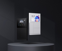 GVS Waltz KNX Système d'automatisation intelligent Smart Home Hôtel Interrupteur mural Intelligent Silver 4 6 8 Panneau à boutons poussoirs