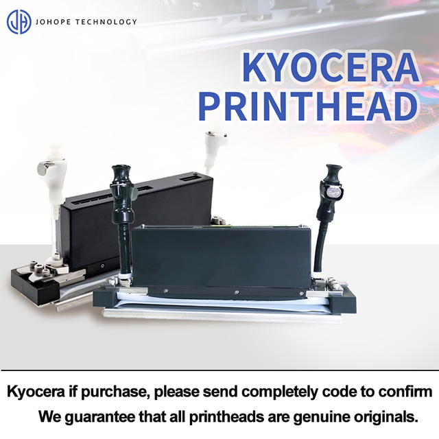 Kyocera KJ4A Printhead 600x600dpi 20-30kHz Cabezal KJ4A-AA KJ4A-RH KJ4A-TA KJ4A-0300 for UV Curable Inkjet Printer