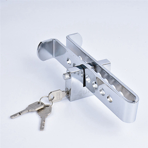 Cerradura de seguridad de coche de acero de aleación de alta calidad, bloqueo de <span class=keywords><strong>Pedal</strong></span> de embrague de acelerador de freno antirrobo oculto para automóvil - Product Image 3