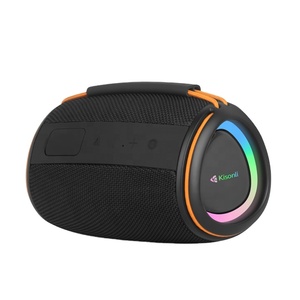 Altoparlante K14 con Woofer Attivo, Luci LED RGB, Potenza 20W, Batteria 2400mAh, Supporto Scheda TF, Caricatore USB-C per Computer/Scrivania - Product Image 1