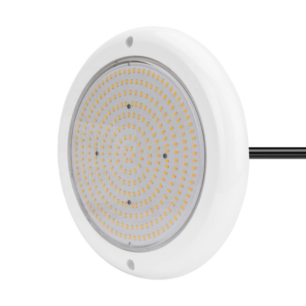 35W Waterproof IP68 Ultra Thin Wall Mounted AC12V Low Voltage Swimming Pool Light with PC Material LED Pool Side Wall Decoration