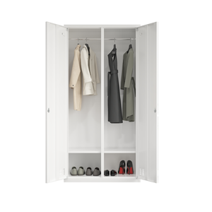 Casier de rangement de bureau en métal moderne à 2 portes Serrure d'armoire scolaire en acier pour la maison Hôtel Travail extérieur pour la chambre à coucher Salle à manger Utilisation en extérieur - Product Image 6