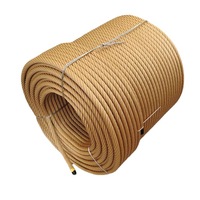 Corde de combinaison de polypropylène de 16mm 6 brins avec le noyau de fil d'acier pour le terrain de jeu