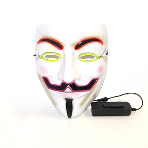 หน้ากากคอสเพลย์เรืองแสง LED สำหรับเทศกาลฮาโลวีนเทศกาล - Product Image 5
