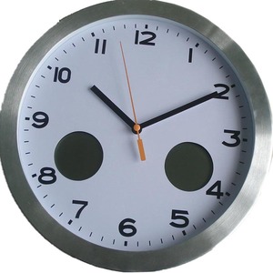 Creative Alumi Smart Digital <strong>Antique</strong> Style Noiseless Aluminum <strong>Electronic</strong> Wall Clock with Custom Logo - Product Image 3
