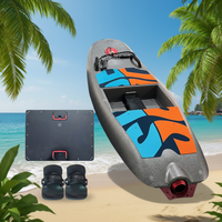 Planche de surf électrique EPP haut de gamme 12 kW 60 km/h 140 kg de charge, deux vitesses, pour sports nautiques