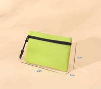 Dompet Pouch Mini Anti Air Bahan Oxford Resleting Pendek Grosir Pabrik Laris Manis Tempat Kartu Penyimpanan Uang Koin