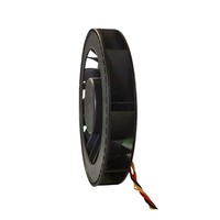 Ventilateur centrifuge silencieux 12cm DC avec moteur sans balais à grande vitesse Lame en plastique OEM personnalisable de 5 pouces 120x120x25mm