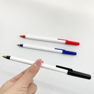 Best Buy Classic Ball <b>Pen</b> Simple Stick Plastic Ball Point <b>Pens</b> for School and Promotion - Product Image 2
