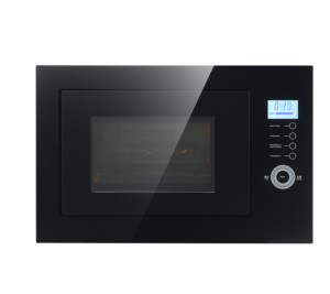 Horno <span class=keywords><strong>Microondas</strong></span> Negro Integrado de 25 L con Pantalla Digital LED, Parrilla de Acero Inoxidable, Plato Giratorio - Product Image 2