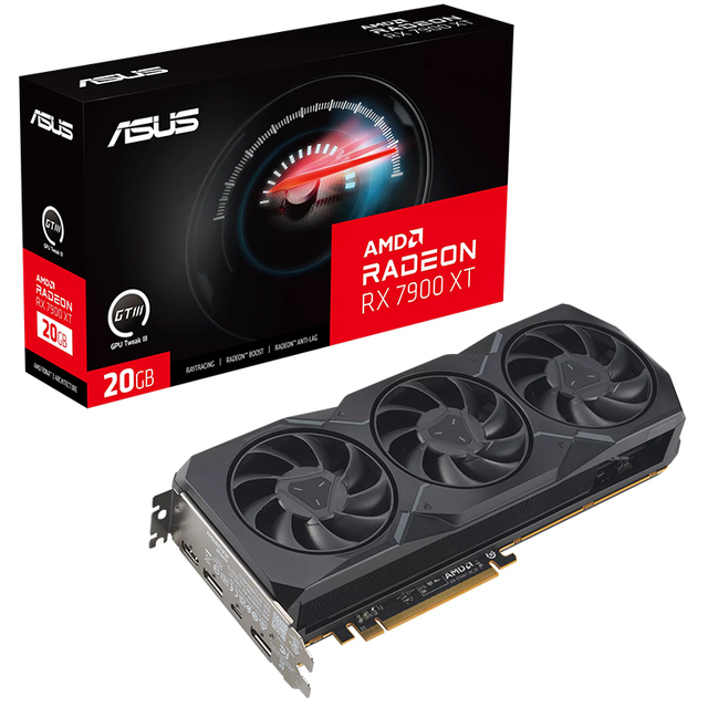 ASUS Radeon RX 7900 XT 20GB Used Gaming Graphics Card with GDDR6 Memory Support Intel Core I7 13700K I9 13900K